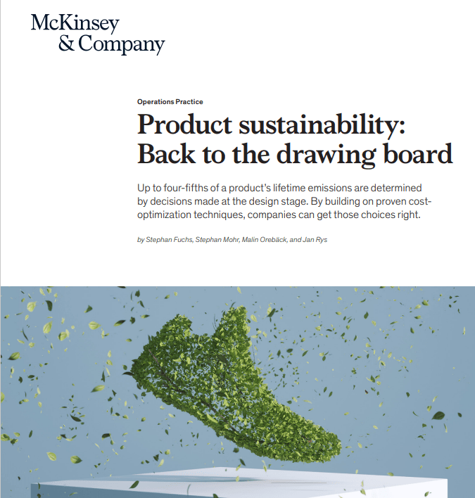 Product sustainability: Back to the drawing board